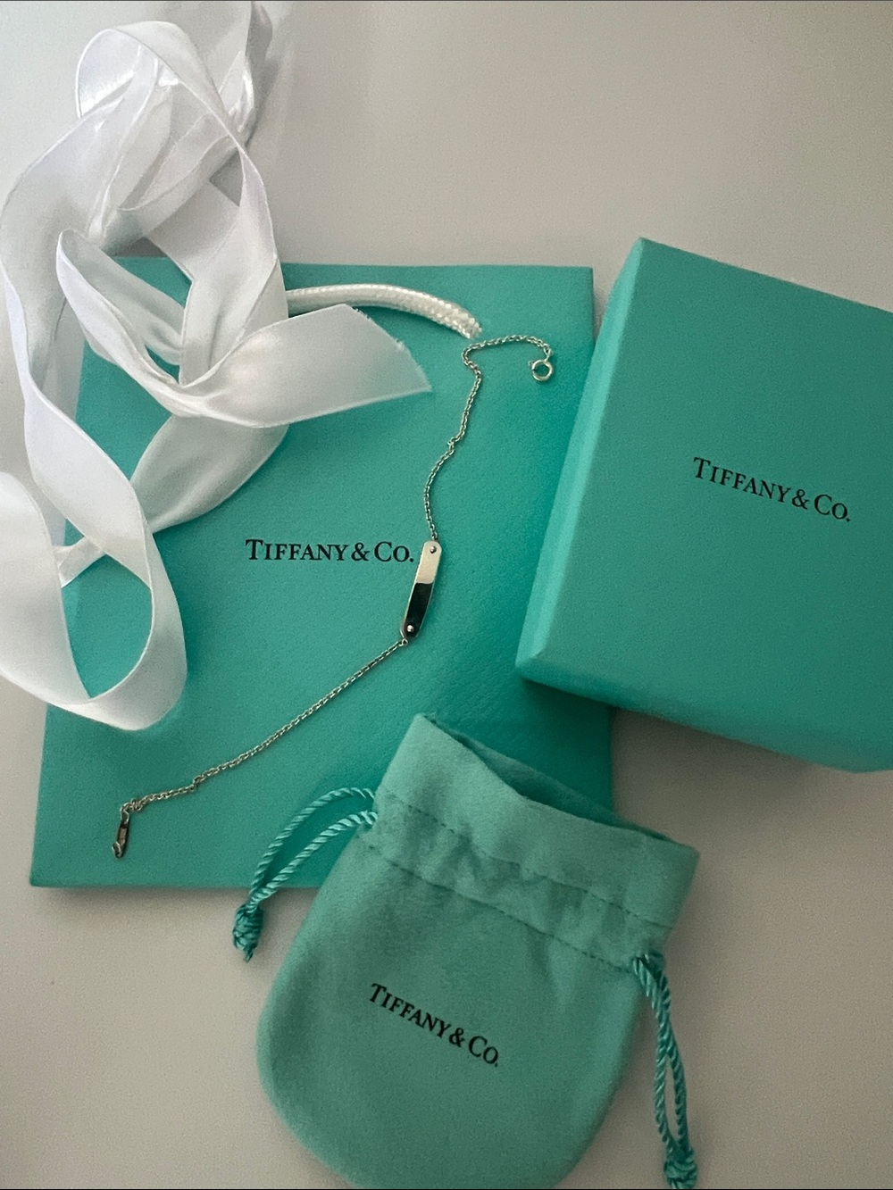 Tiffany & Co. Sterling Silver ID Bracelet